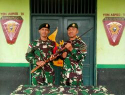 Warga Kembali Serahkan Senjata Api Rakitan dengan Sukarela Kepada Satgas Pamtas Yonarmed 10/ Bradjamusti