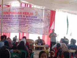 Komisi IV DPR RI Bersama KKP Gelar Kunker Di Kabupaten Lamsel