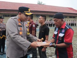 Bantu Gagalkan Curanmor, 4 Warga Lamsel dapat Penghargaan Kapolres