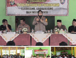 Polres Lamsel Sosialisasi Pencegahan dan Penanggulangan Terorisme, Radikalisme dan Intoleransi di Ponpes Al-Khoiriyah 