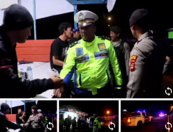 Cegah Kerawanan, Polres Lamsel Gelar Patroli Sahur Bagarakan