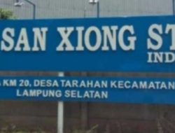 PT San Xiong Steel Diduga Leburkan Besi Rel Kereta Api