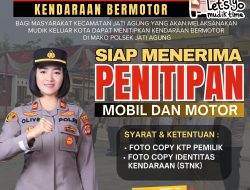 Polsek Jati AGung Adakan Layanan Penitipan Motor Gratis Selama Mudik Lebaran