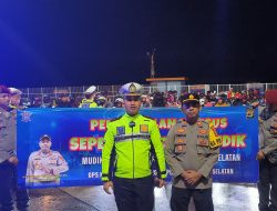 Pengawalan Pemudik Motor Polres Lamsel Berikan Rasa Aman Dan Terpercaya