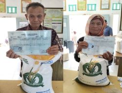 Pekon Wonoharjo Salurkan Beras Bantuan 10Kg kepada 196 KPM