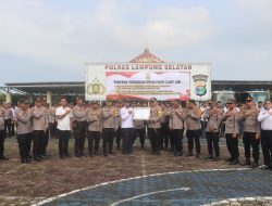 Polres Lampung Selatan Terima Dua Penghargaan