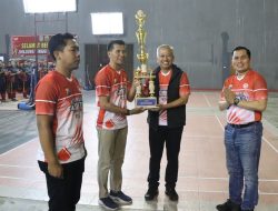 Turnamen Bulu Tangkis Kapolres Nganjuk Cup 2024 Resmi Dibuka, 64 Ganda Putra Siap Berebut Juara