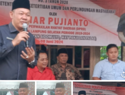 Jagalah Tali Silaturahmi Itu Kata Anggota DPRD kabupaten Lamsel Suhar Pujianto