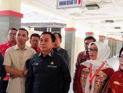 Ketua Komisi IV DPRD Lamsel Syaiful Azzumar Sidak RSUD Bob Bazar, akibat overload