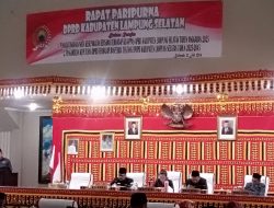 Paripurna DPRD Barsama Pemkab Lamsel Tandatangani Nota Kesepakatan KUA-PPAS Ta-2025