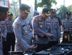 Polres Lampung Selatan Siapkan Kendaraan dan Alat Khusus Pengamanan Pilkada 2024