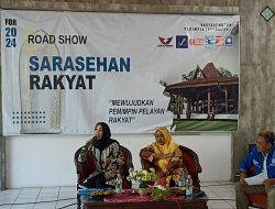 Road Show Sarasehan Rakyat , Mewujudkan Pemimpin Pelayan Rakyat 2024 Duo Srikandi