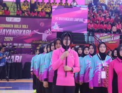 Bhayangkari Cup 2024 Zona 3 Resmi Dibuka di GOR Way Handak Lamsel