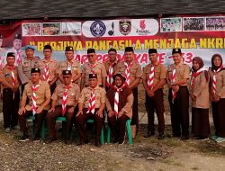 Berjaya Pancasila Menjaga NKRI, Hari Pramuka ke- 63 Tahun 2024 kecamatan Kalianda