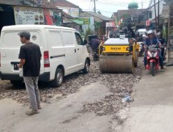 PU Kabupaten Sukabumi perbaiki infrastruktur ruas jalan Caringin-Cidahu