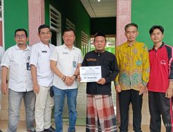 PT. ASDP Cabang Bakauheni, Berikan Bantuan uang 20 Juta, Untuk Pembangunan Gedung MI Al-Ikhlas