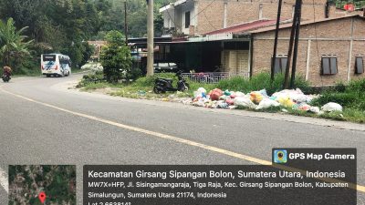 Sampah Berserakan di Kota Sangat Memalukan Diera Kepemimpinan RHS Bupati Simalungun