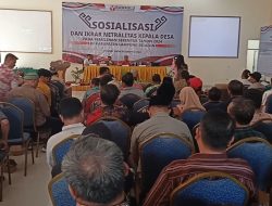 Bawaslu Fasilitasi Ikrar Netralitas Kepala Desa se-kabupaten Lamsel, Jelang Pilkada Serentak 2024    