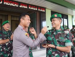 Polres Lamsel Berikan Kejutan di HUT TNI ke-79, Tunjukkan Sinergi TNI-Polri