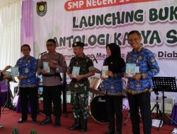 SMPN 16 Purworejo Launching Perdana Buku Antologi Karya Siswa