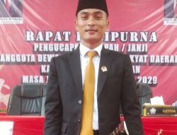 Asmenlima Hulu Dilantik Jadi Anggota DPRD Kabupaten Nisel Periode 2024 – 2029