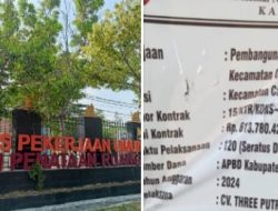 Tegas,,! Dinas PU Lamsel Akan Peringati Sampai Pemutusan kontrak Jika Tidak Sesuai prosedur