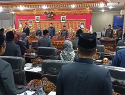 Ketua DPRD Lampung Selatan Resmi Membuka Paripurna Pembahasan (R-APBD) Tahun Anggaran 2025