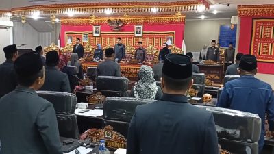 Ketua DPRD Lampung Selatan Resmi Membuka Paripurna Pembahasan (R-APBD) Tahun Anggaran 2025