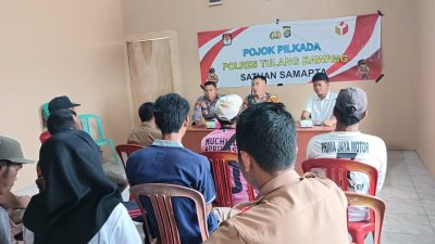 Polres Tulang Bawang Bentuk “Pojok Pilkada” Demi Pilkada 2024 Aman dan Kondusif