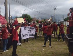 Ratusan Mahasiswa IMM Gelar Aksi Didepan Mapolres Lamsel, Tuntut Berantas Tuntas Pelaku Curas dan Curanmor 