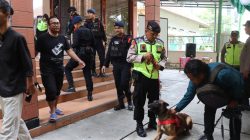 Polres Kota Magelang Lakukan Sterilisasi Gereja