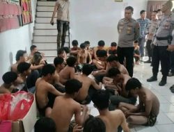 29 Anggota Gangster Diamankan Polres Purbalingga