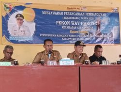 Pekon Way Harong Gelar Musyawarah Perencanaan Pembangunan