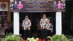 Gelar Sertijab, AKBP Eko Iskandar Resmi Menjabat sebagai Kapolres Cirebon Kota yang Baru