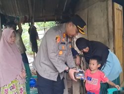 Berkat Kepedulian Polda Lampung, Surtini Ucapkan Terima Kasih, Rumah Tak Layak Huni Akan Dibedah