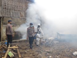 Polda Lampung Gelar Fogging dan Edukasi Cegah Demam Berdarah