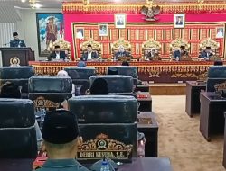 Penetapan Bupati dan Wakil Bupati Lamsel Terpilih, Dalam Rapat Paripurna DPRD 