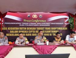 Berantas Pekat Jelang Ramadan, Polrestabes Semarang Paparkan Hasil KRYO,