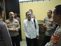 Puslitbang Polri Gelar Penelitian Evaluasi Kualitas Gudang Penyimpanan Senjata Api dan Amunisi di Polda Lampung