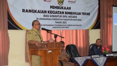 Sekda Banyumas : Bimtek Upaya Sistematis Peningkatan Kompetensi ASN