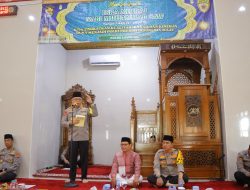 Kapolda dan Wakapolda Lampung Hadiri Peringatan Isra Mikraj 1446 H di Masjid Al-Ikhlas Polda Lampung