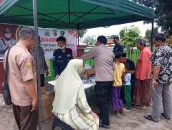 Polresta Cirebon Gelar Baksos Kesehatan di Masjid Al Ikhlas Tukmudal