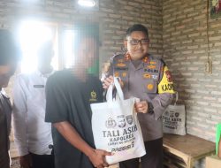 Kapolres Lamsel Sambangi Pelaku Pencurian Pisang, Kedepankan Pendekatan Humanis