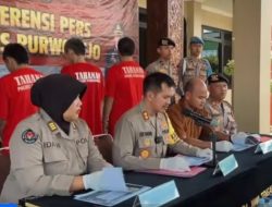 Polres Purworejo Gelar Press Relese Operasi Cipta Kondisi Jelang Ramadhan
