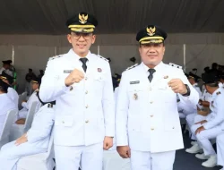 Presiden RI Prabowo Resmi Melantik Bupati Lamsel Radityo Egi Pratama dan Wakil Bupati M.Syaiful Anwar Preode 2025-2030