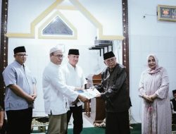 Bupati dan Wakil Bupati Banyumas Tarling Perdana di Masjid Al Iman Kebokura Sumpiuh