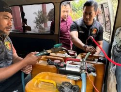 Selewengkan Puluhan Liter BBM Bersubsidi, ‘Pengangsu’ di Temanggung Ditangkap Polisi