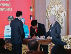 Serah Terima Jabatan Bupati dan Wakil Bupati Banyumas