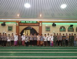 Usai Pimpin Patroli Skala Besar, Kapolres Tulungagung Safari Subuh di Kecamatan Ngantru