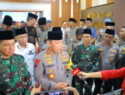 Perkuat Silaturahmi, Kapolri-Panglima TNI Hadiri Safari Ramadhan di Polda Lampung
